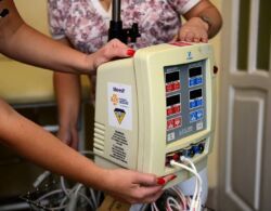October 8, 2019 - Doctors from Lviv Regional Children's Hospital Okhmatdyt already treating little patients using the medical equipment and supplies that were delivered by Support Hospitals in Ukraine on October 4th. Okhmatdyt got more than US$ 0.4 mln of medical equipment and supplies, including EKG, ultrasound, monitors, ICU beds, surgery light, oxygen concentrator, and doppler, as well as surgical instruments and lab supply kits.