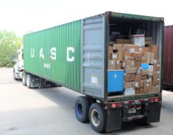 June 15, 2019 - Two 40-ft containers of "Support Hospitals in Ukraine" (#5 & #6) were loaded in Denver, CO and shipped to Ukraine.