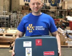 June 15, 2019 - Two 40-ft containers of "Support Hospitals in Ukraine" (#5 & #6) were loaded in Denver, CO and shipped to Ukraine.
